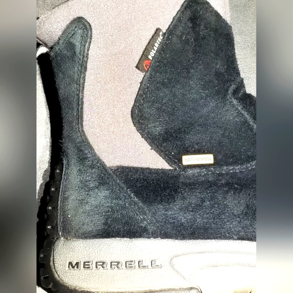 Merrell Dark Gray Winter Boots - Picture 4 of 7